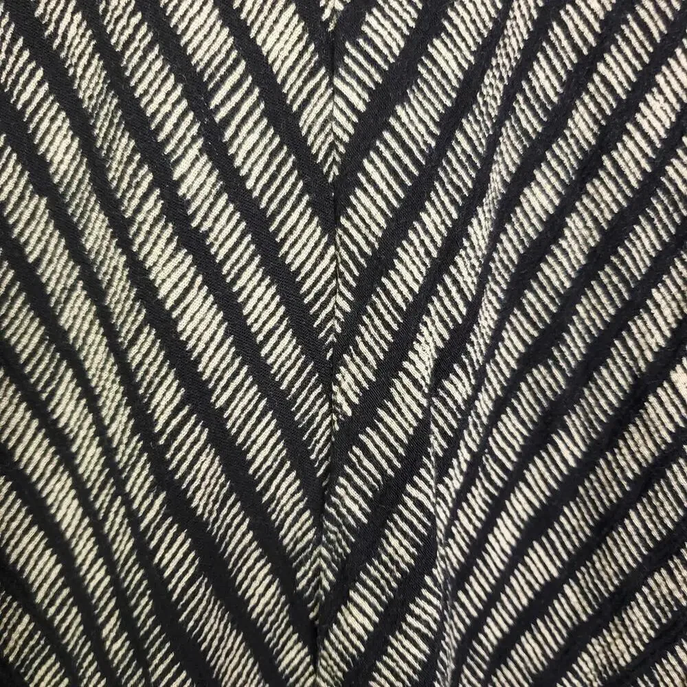 Nomadic Traders Skirt Womens M V Striping Midi Length Modest Trad Casual